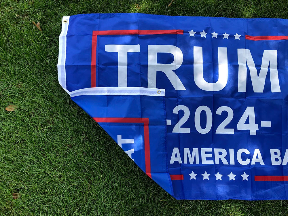 SKY FLAG Trump 2024 Flag 90x150cm Donald Trump Flag Keep America Great Donald For President USA， Take America Back Trump Flag